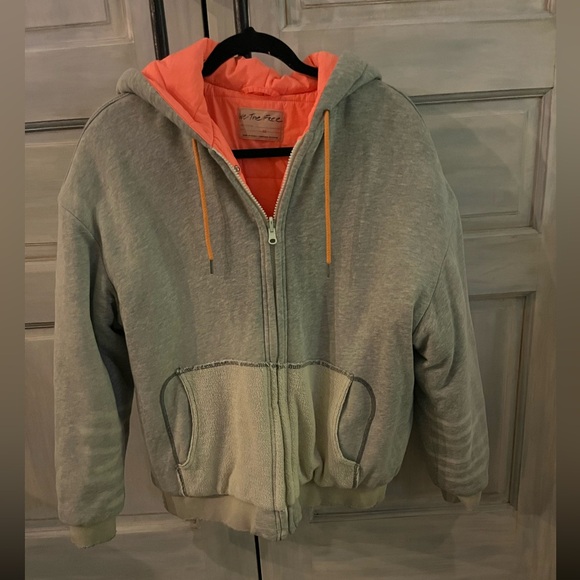 Free People Reversible Hoodie/Coat